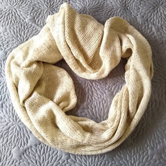 vintage y2k sequin knit infinity scarf NWOT - Picture 1 of 6